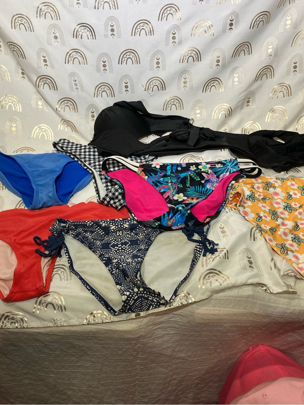 Assorted Women's Bikini Bottoms - Bright Mixed Colors & Prints